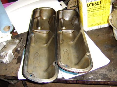 1989 Ford Bronco - now it is clean. I used what I had handy which happened to be enamel reducer.