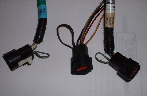 1986 Ford Bronco - It seems that Ford used jumper wires inside different harnesses to conect ciruits in other harnesses. This is confusing at best. I have fou…