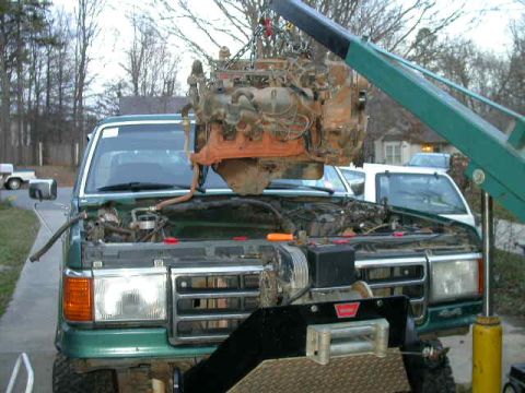 1990 Ford Bronco - Out with the old.