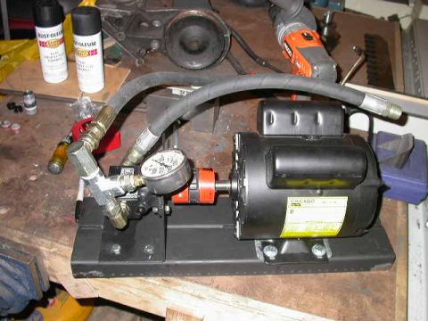 1990 Ford Bronco - Homemade hydro power pack