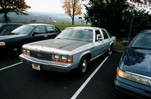 1989 Ford LTD Crown Victoria - Taken at scenic overlook in Williamsport, PA
