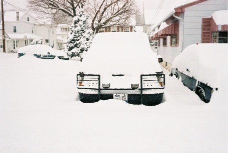 1989 Ford LTD Crown Victoria - Dad's truck with SNOW!