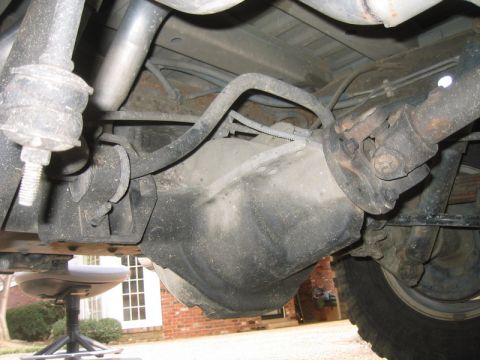 1996 Ford Bronco - rear axle before