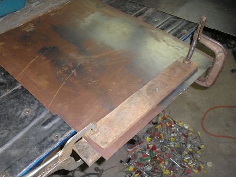 1966 Ford Bronco - cheap @ss metal brake