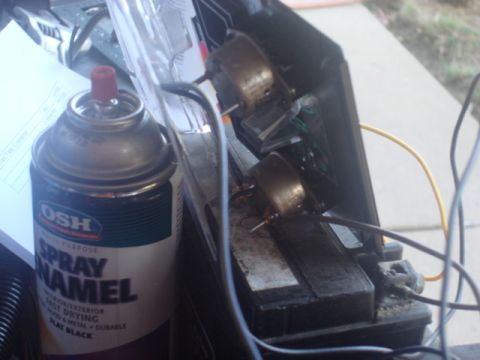 1983 Ford Bronco - here is the back of the guage. there are 3 pins. 1 12v hot, 1 ground and the signal wire to the fuel tank sending unit.