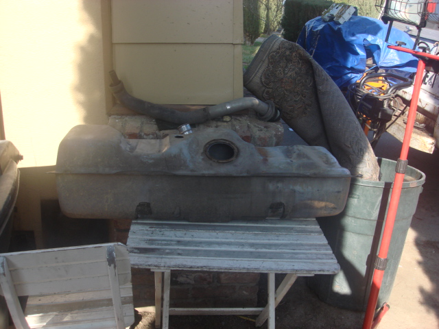 here is the side or saddle tank. it is not needed and i sold it to get other things i needed.