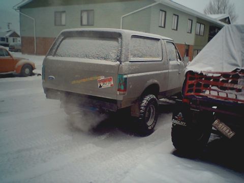 1990 Ford Bronco - cold