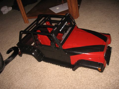1990 Ford Bronco - This is a toy Jeep body, not a 1990 Ford Bronco.