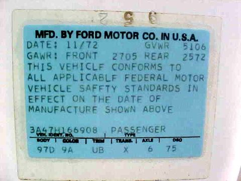 1973 Ford Ranchero photo