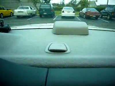 2000 Ford Crown Victoria - Movement in the rear dash from the subs underneath. volume at 15%