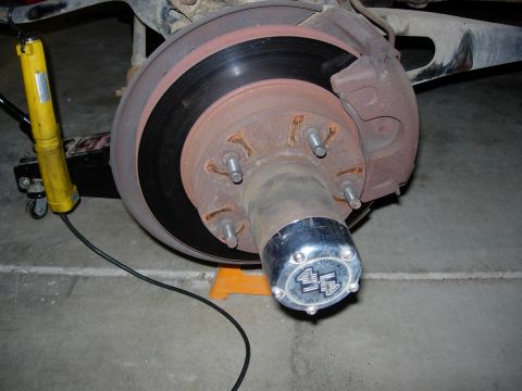 1990 Ford Bronco - Even wear on both sides of rotor.