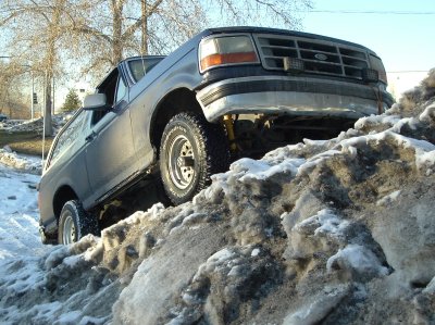 1993 Ford Bronco - Blizzard winter 06-07