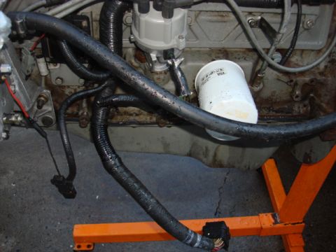 1983 Ford Bronco - here is the other side. it gasket is out in many places as well.