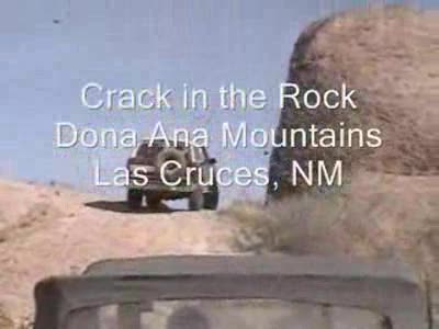 1996 Ford Bronco - This is my buddy Dale going up "the crack" in his '96 Bronco.