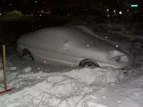 1993 Ford Probe - more snow