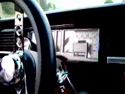 1988 Mercury Grand Marquis - Short run thru 1st gear(inside car, shows speedo closely) Summer 06