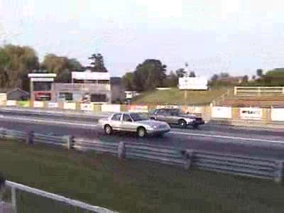 1988 Mercury Grand Marquis - Compilation of all Drag Races at STAP 06 with and without MAGNA