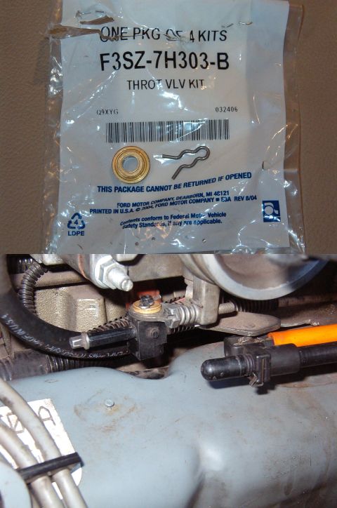 1975 Ford Bronco - The original rubber bushing cracked & fell out while driving, which normally destroys the transmission in a couple of miles. But it happene…