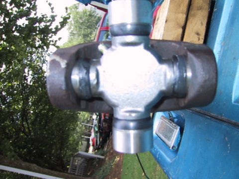 1988 Ford Bronco - Close-up view of a universal joint, a critical component for transmitting rotational power.