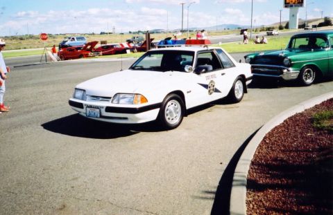 1987 Ford Mustang - My '87 at another show