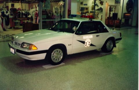 1987 Ford Mustang - 1990 SSP. WSP Trooper Marlin Workman's car while in-service.