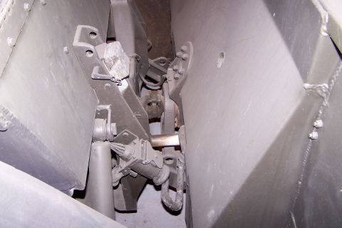 1990 Ford Bronco - A detailed view of the internal mechanical components, likely part of a vehicle's suspension or drivetrain system.