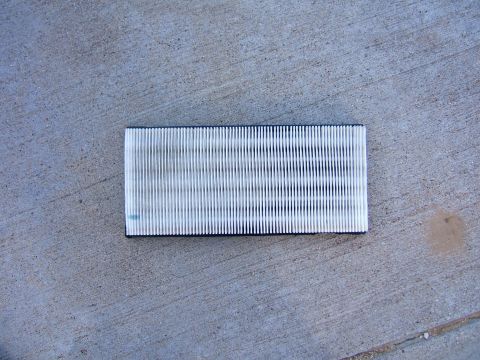 1991 Ford Bronco - old air filter...still pretty clean