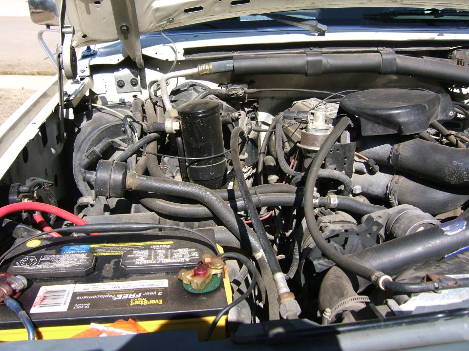 engine compartment...