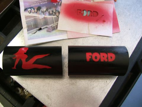 1991 Ford Bronco - painted on