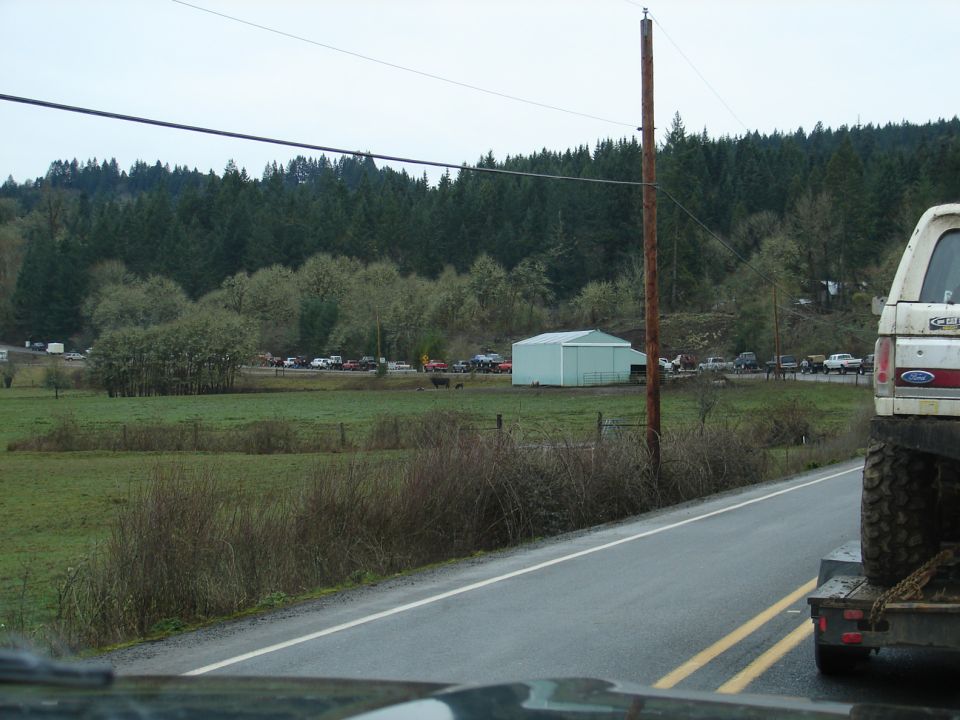 The line to get in.