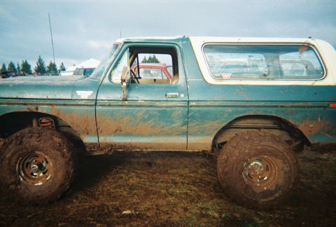 1978 Ford Bronco - There's my son's Bronco. He does great with it.