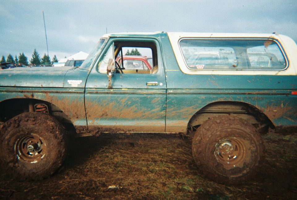 There's my son's Bronco. He does great with it.