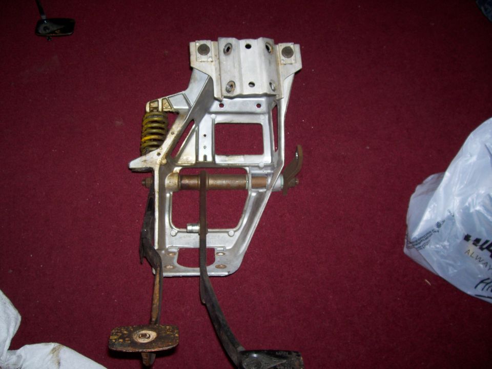 Mechanical Clutch pedal assembly