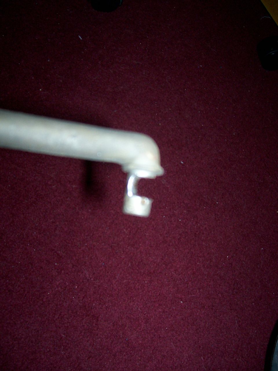 other end was heavily cut down