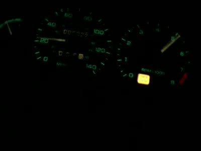 1993 Mazda MX-6 - fidanza 1st gear pull rpms