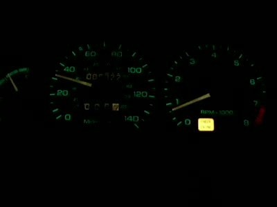 1993 Mazda MX-6 - 2nd gear rolling to clutch in
