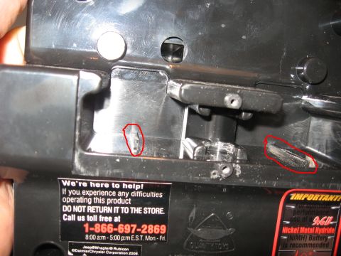 1990 Ford Bronco - This photo shows a damaged plastic part, not a 1990 Ford Bronco.