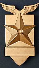 1998 Ford Crown Victoria - Bronze star emblem with wings and a blank plaque, text 'SUPERMOTORS.NET' visible at bottom.