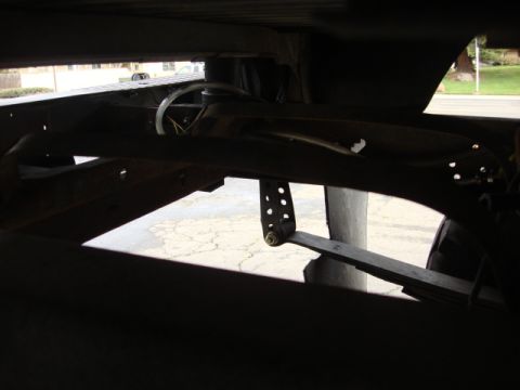 1983 Ford Bronco - after disconnecting the fuel line, filler neck, vent line and the sending unit wires i emptied the gas tank or as much as i could. i then r…