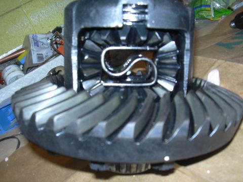1996 Ford Crown Victoria - Close-up of differential gears and internal components.