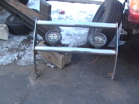1990 Ford Bronco - new push bar