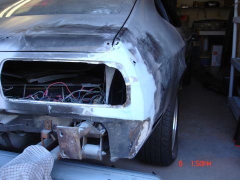 1978 Ford Mustang II - Countours roughed out. View 1
