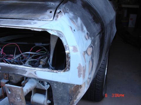 1978 Ford Mustang II - Countours roughed out. View 2