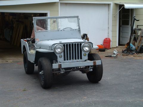 1945 Jeep CJ5 - Old and worn