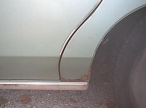 1977 Mercury Marquis - the cancer spot