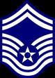 1973 Ford Ranchero - This is an image of the United States Air Force E-7 Master Sergeant rank insignia.