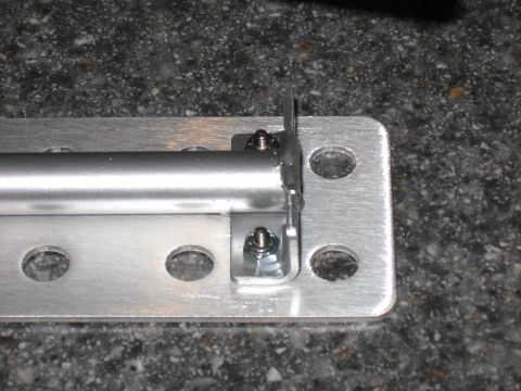 2001 Ford Crown Victoria - Dead Pedal mounting to bracket.