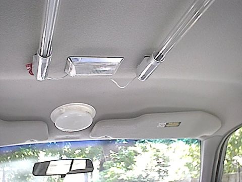 1998 Ford Crown Victoria - Roof, Showing police light