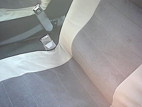 1998 Ford Crown Victoria - Close up on seats