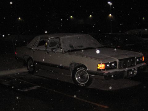1995 Ford Thunderbird - colins car at BWW meet 03-06-07